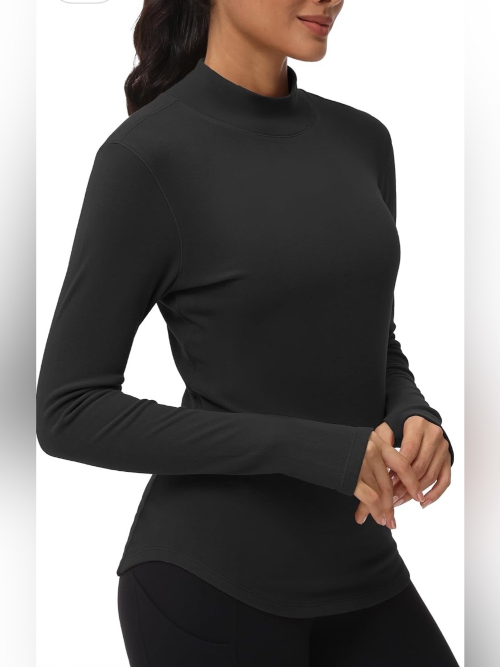 🛍️🛍️🛍️3 Shirts Included THE GYM PEOPLE Fleece Mock Turtleneck Pullovers 3 Colors - Picture 10 of 15